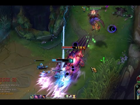 League of Legends - Gameplay Xayah ad with Syndra support bot lane