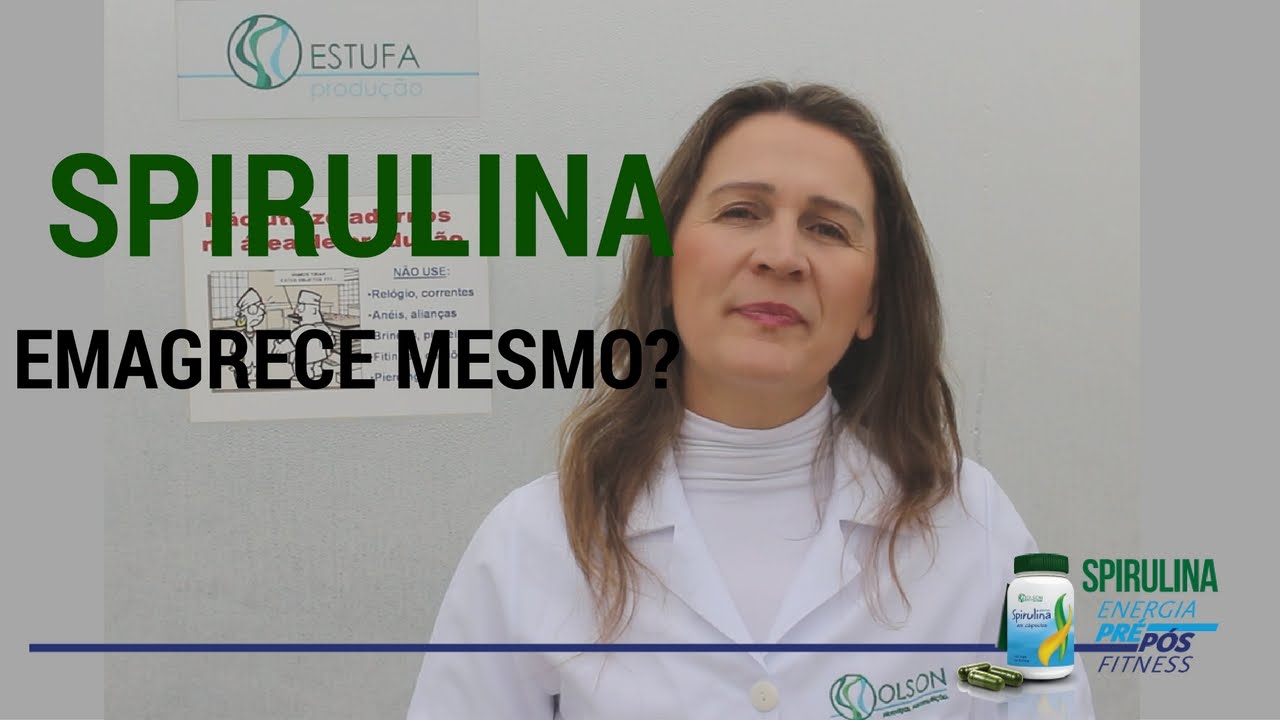 SPIRULINA EMAGRECE MESMO?