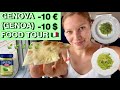 GENOVA (GENOA) 4K 🇮🇹🍕🍝🌱 FOOD TOUR EATING W/ LESS THAN -10€ / 10$
