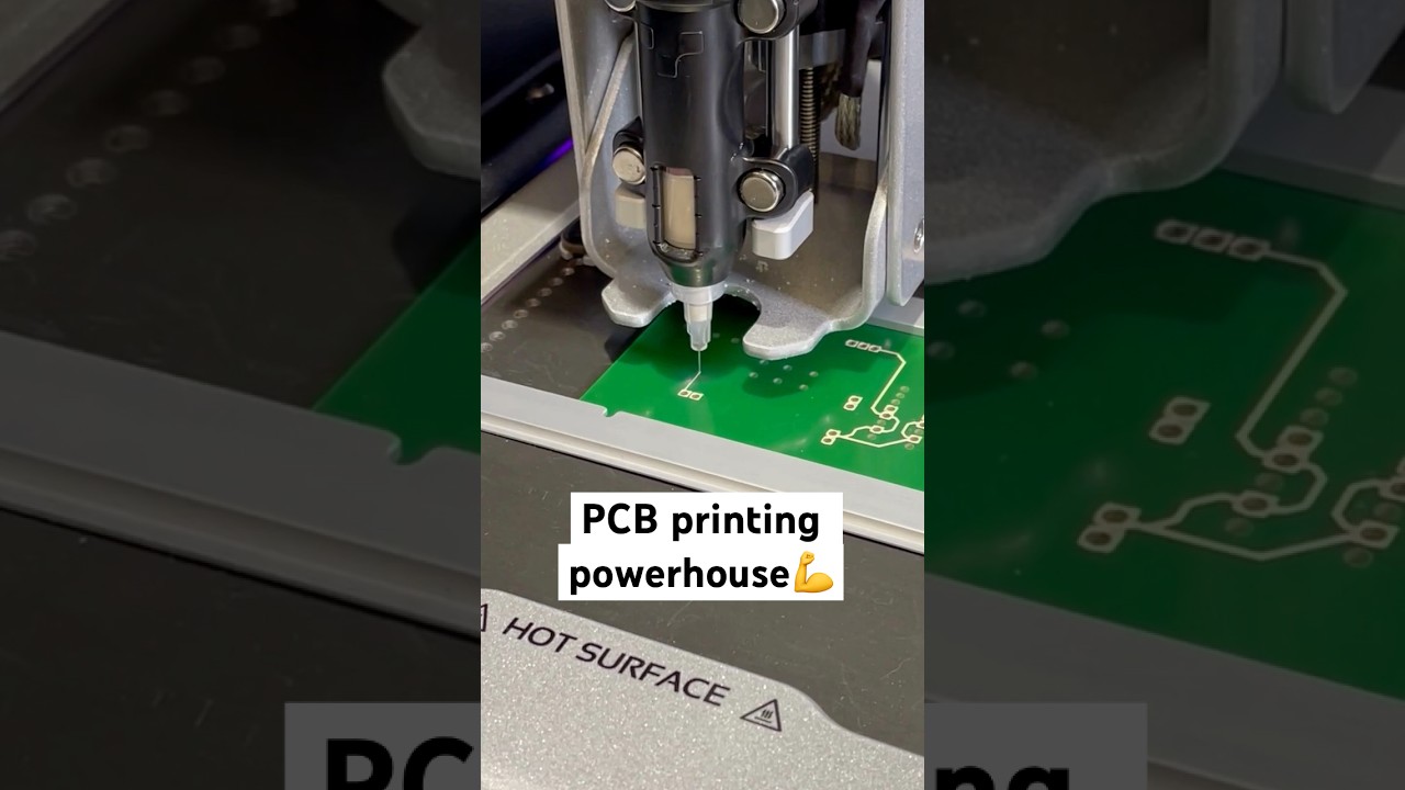 V-One is a powerhouse for #PCB prototyping💪