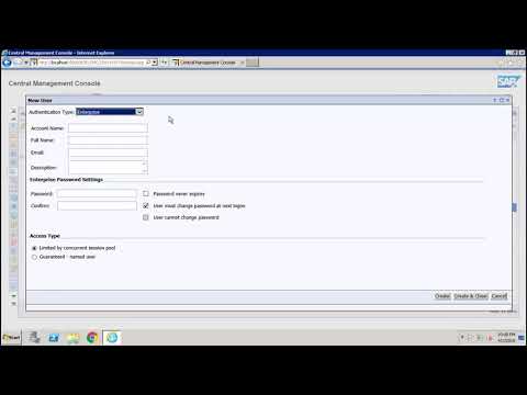 SAP BO Administration Introduction