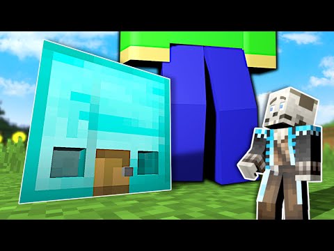 We Built a House INSIDE a DIAMOND Block! - Minecraft Multiplayer Gameplay