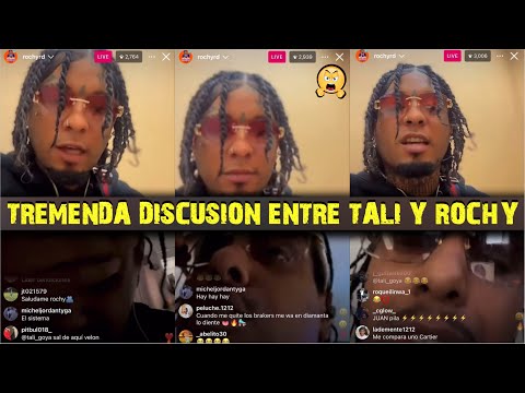 ¡¡ BUENO !! Tremenda Discusión Entre Rochy RD & Tali Goya !!! Se Dicen de Todo en Las Redes En Vivo