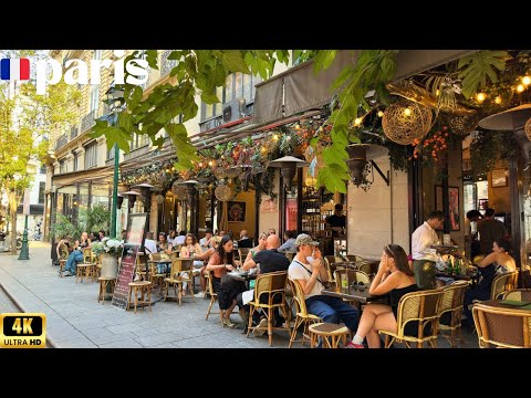 20 August 2025 PARIS 🇫🇷 FRANCE 4K HDR STREET WALK ✨ PARIS SUMMER SEASON | CITY TOUR | BEST LIFE TIME