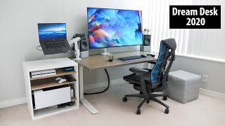 Dream Desk Setup 50   Big Screen Productivity and 