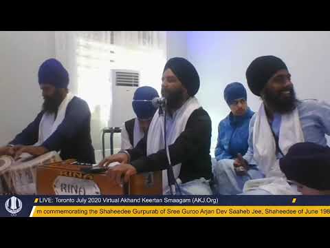 016 Toronto July 2020 Wednesday Evening  - Bhai Gurjinder Singh Jee Edmonton