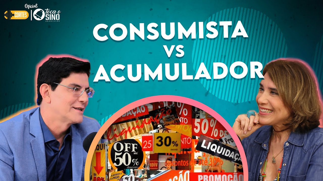 SEJA CONSUMISTA E NÃO ACUMULADOR | TOCA O SINO SACRISTÃO |  @PadreManzottiOficial