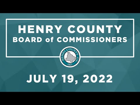 Board of Commissioners Regular Meeting | July 19, 2022