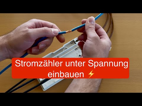 BKE zerlegt: So funktioniert der eHZ-Einbau unter Spannung | elektronischer Haushaltszähler