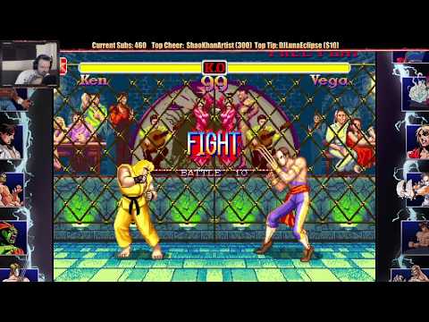 The Street Fighter Master Run CHALLENGE - Super Street Fighter II (Ken)