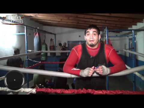 1° Bloque TIERRA DE BOXEADORES - Nota Jairo  Díaz - R. Fuentes - Box Plottier