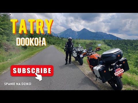 Motocyklem dookoła Tatr - HD Pan America 1250 - spanie na dziko