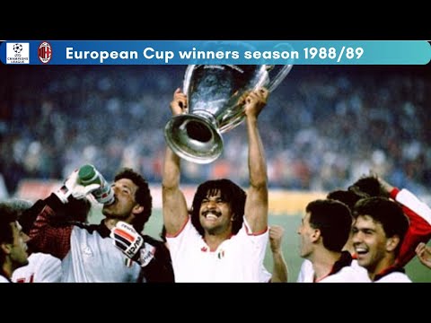 Milan road to European Cup title: 1988/89