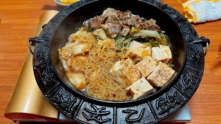 実家でモスラが誕生しそうなすき焼きが出てきた。