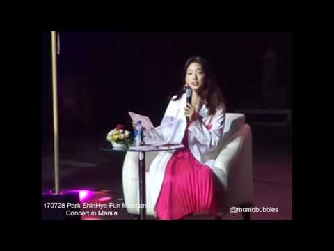 170728 Park ShinHye Fun Meet and Concert in Manila - Dr. Yoo