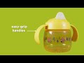 TOMMEE TIPPEE puodelis WEANING SIPPEE, 4 m+, 190 ml, geltonas, 447827