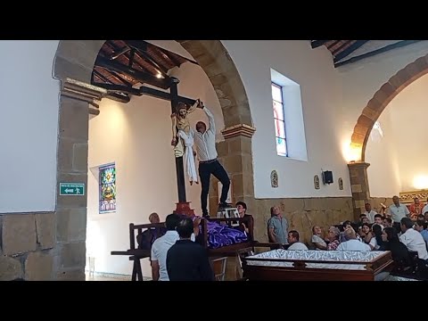 Ceremonia de desenclavamiento de nuestro señor Hato Santander 