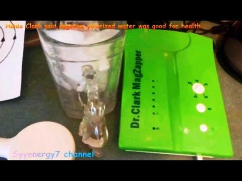 Making Polarized Negatively Charged Water