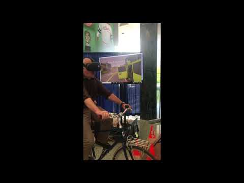 Dooring zone simulator