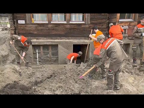 Video Thumbnail: WATCH: Tragic storms in Valais, extensive recovery efforts initiated