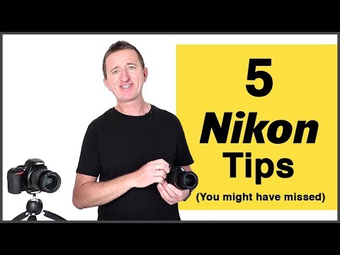 10 Tips for better photos with the Nikon D3400