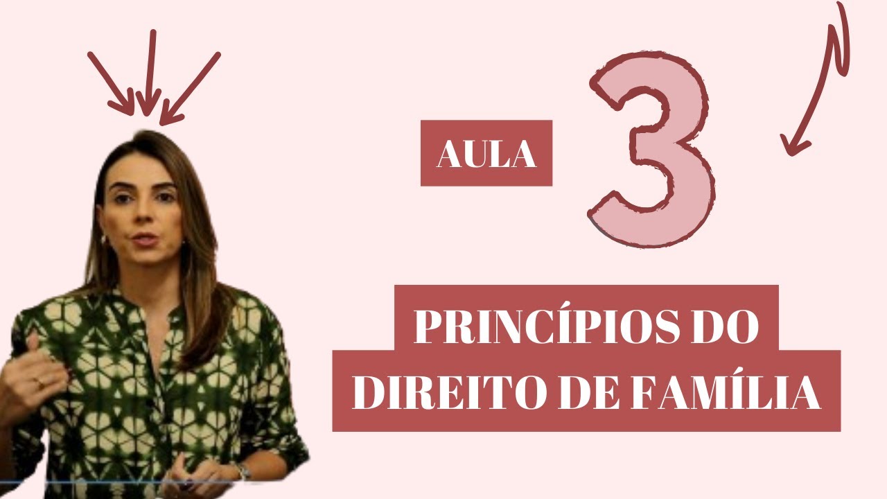 AULA 3 - PRINCÍPIOS DO DIREITO DE FAMÍLIA