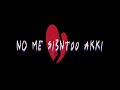 Sxmm - N0 Me Si3Ntoo Akki 💔 (Video Official)