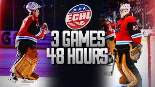 I Played 3 Games in 48 Hours in the ECHL