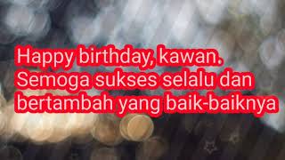 Download lagu Ucapan Selamat Ulang Tahun, story wa 30detik, akustik mp3