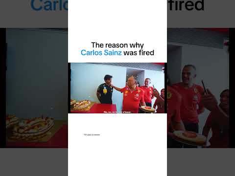 Why Carlos Sainz was Fired from Ferrari (meme) #formula1 #ferrari #carlossainz #race #f1