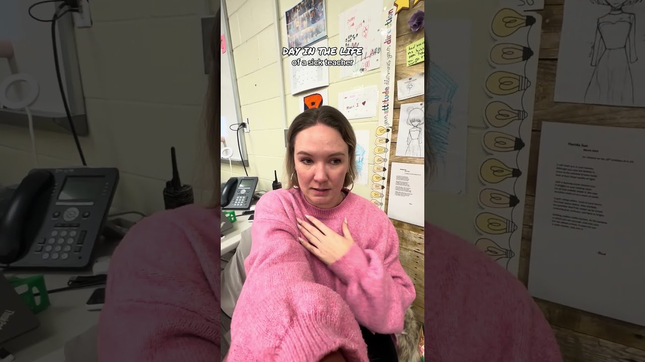 A 12 hour teaching day while sick is not for the weak 🥲🙏🏼#elementaryteachers #teachervlog
