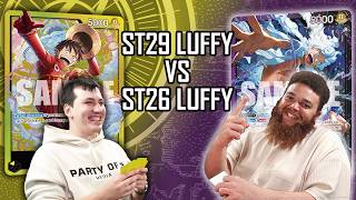 ST29 Luffy vs ST26 Luffy - One Piece Card Game