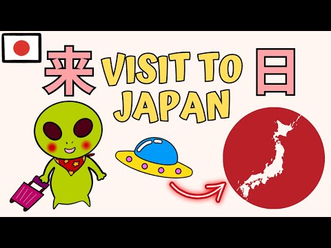 Japanese Listening Practice With A Story #2 | Visit to Japan [Beginner Level 2]