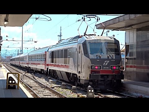 TRENI IN TRANSITO A ROMA: Treno Frecciarossa 1000, Italo EVO NTV, Frecciargento, FB, IC SUN (3)