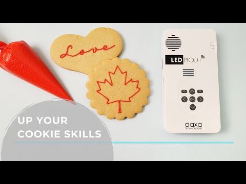 AAXA LED PICO + PROJECTOR | The Best PROJECTOR for COOKIES