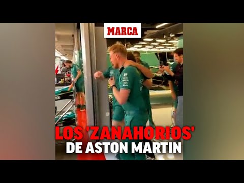Fernando Alonso desata la locura en Montmeló... ¡de la mano de los ¡zanahorios'! I MARCA