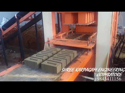 Fully Automatic Fly Ash Brick Plant 8 Blocks