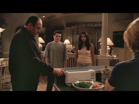 Tony Tells The Family He Has Decided To Move Out Completely - The Sopranos HD