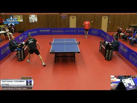 EXTRALIGA STOLNÍ TENIS - SKST Hodonín - STAVOIMPEX vs KT Praha