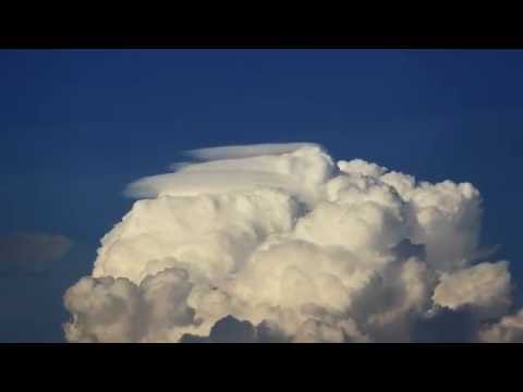 Timelapse of pileus clouds - 11th July 2016