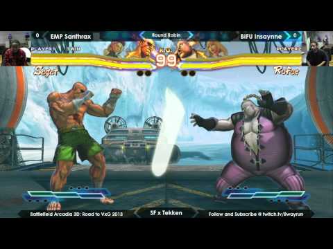 BFA3D #02   SFxTK RR   EMP Santhrax VS BIFU Insaynne