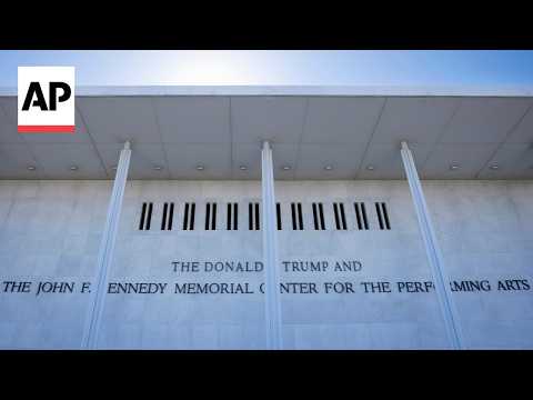 Judge says Trump’s name was illegally added to the Kennedy Center