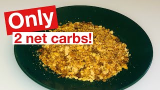LOW CARB -Breadcrumbs!