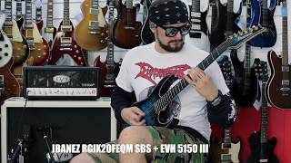 Video thumbnail for Огляд IBANEZ RGIX20FEQM SBS + EVH 5150 III by muztorg ua