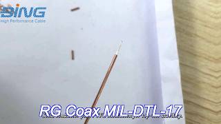rg402 low pim cable m17/130 50 ohm .141 semi-rigid copper tube coax for rf systems