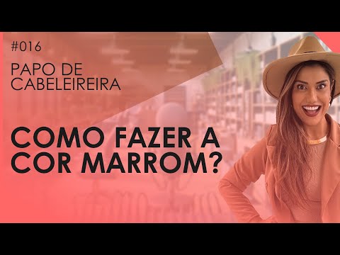 #016 Como fazer a cor Marrom?