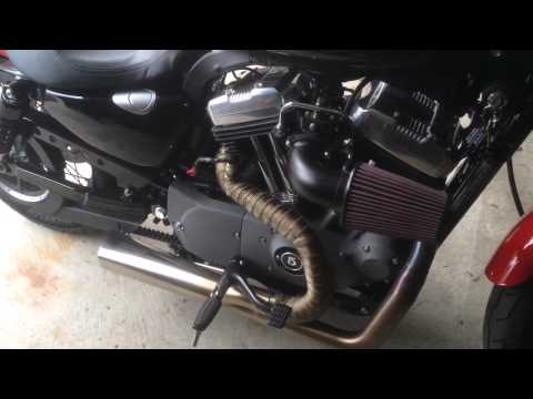 Sportster Vance and Hines 2 into 1 competition