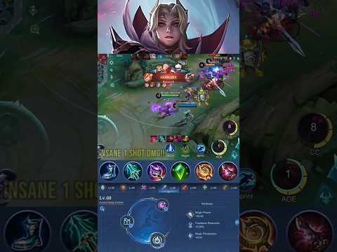 Cecilion Insane One Shot Damage Build (Part 10) - MLBB #gameplayproplayer #cecilion #MLBB