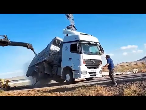 20 Extreme Dangerous Idiots Dump Truck Operator Skill - Biggest Heavy Equipment Machines Working