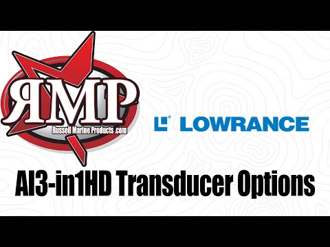 Lowrance HD Transducer Options | 3in1 & 4in1